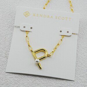 Kendra Scott Letter Necklace